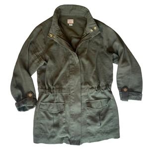 Olive Green Utility Jacket Size Small